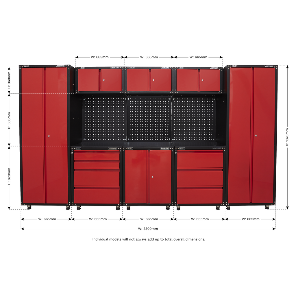 American PRO® Storage System 3.3m