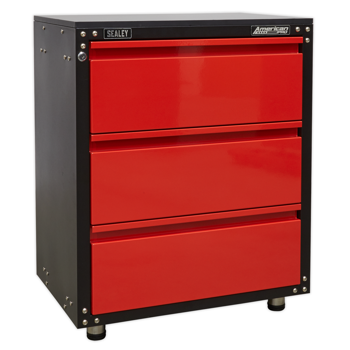 American PRO® Modular Cabinet with Worktop 3 Drawer 665mm