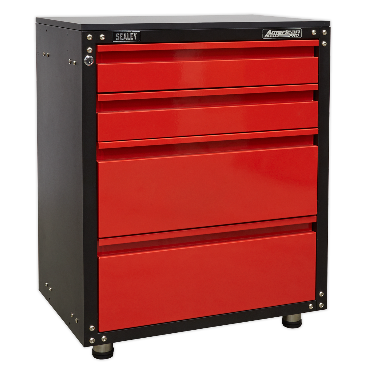 American PRO® Modular Cabinet with Worktop 4 Drawer 665mm