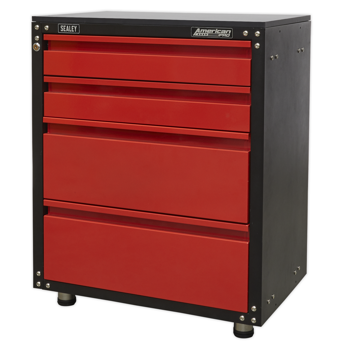 American PRO® Modular Cabinet with Worktop 4 Drawer 665mm