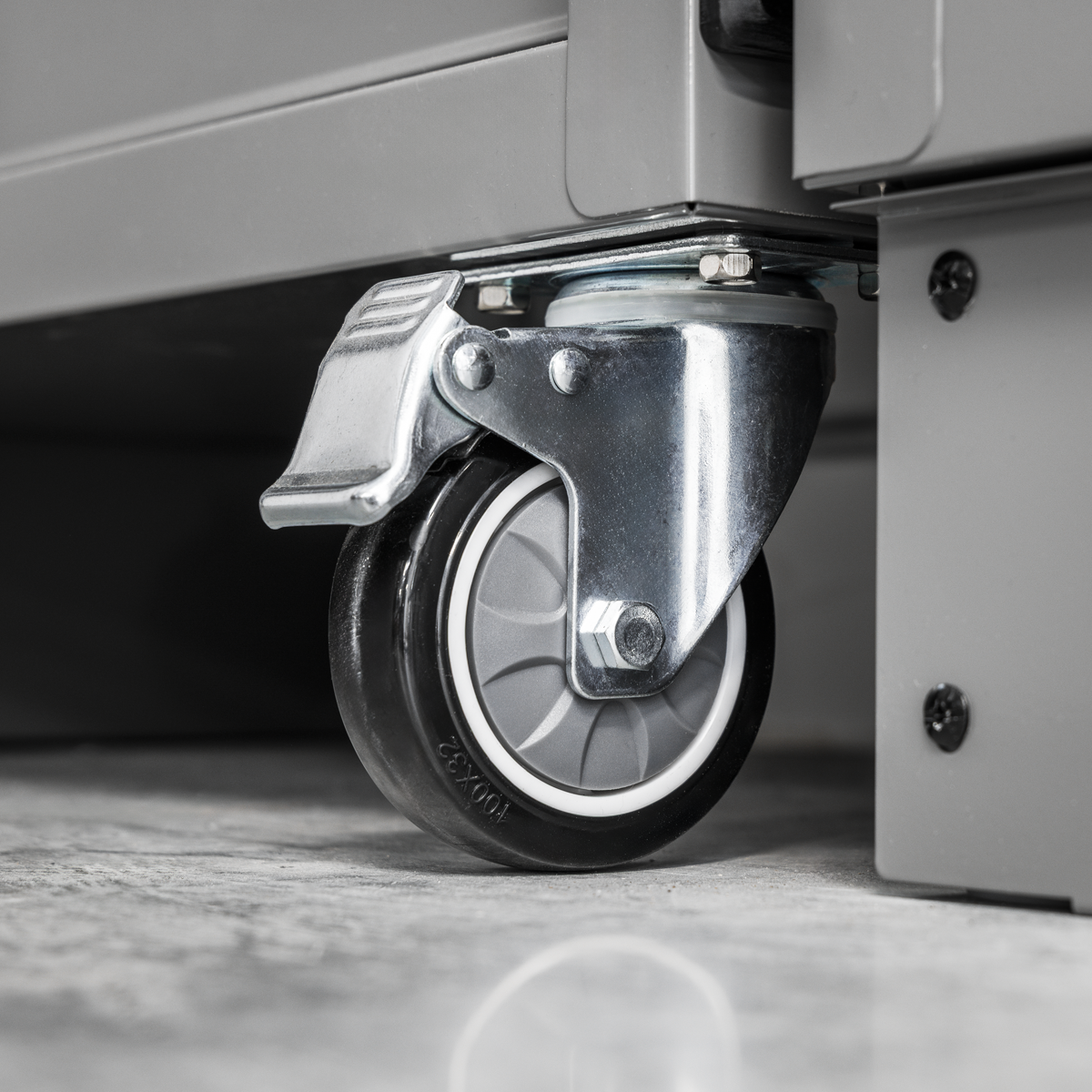 Superline PRO® Black Edition Storage System with Stainless Worktop 2.64m