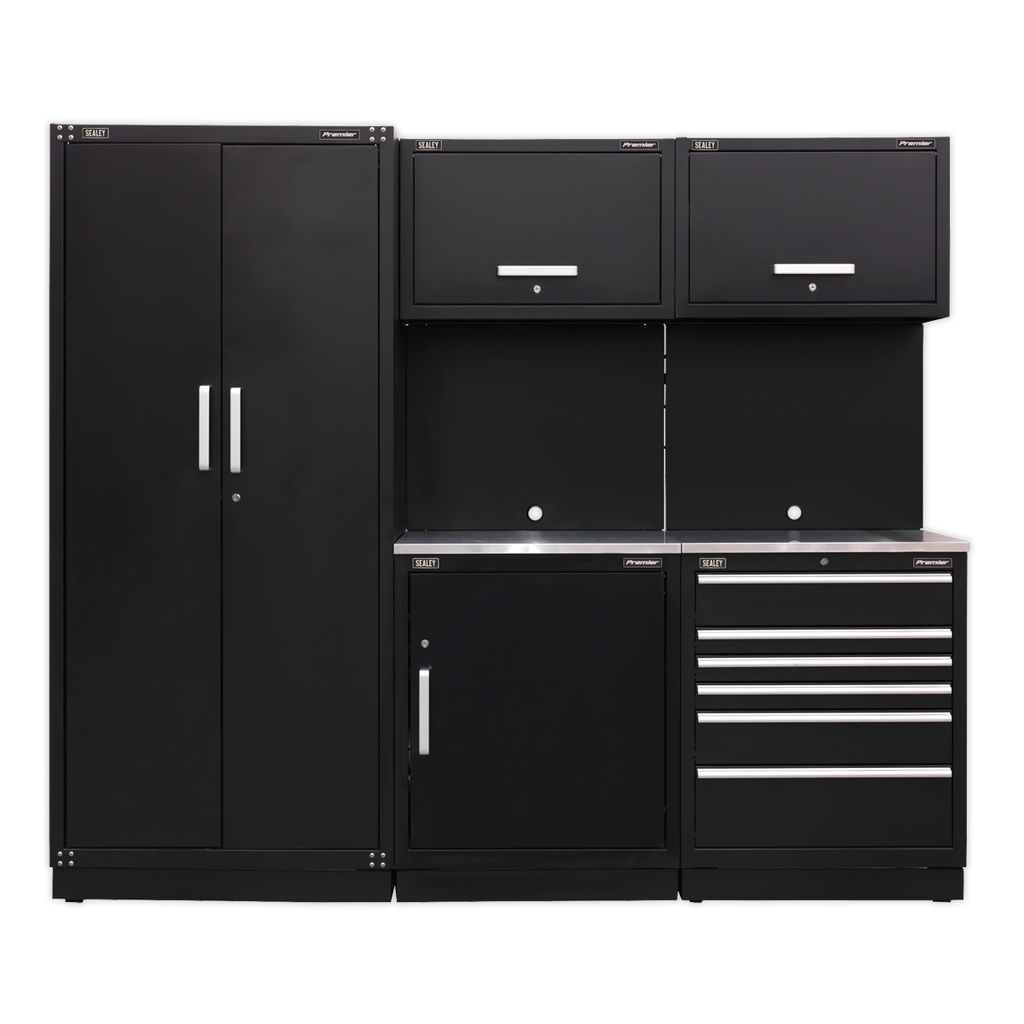 Premier™ Storage System with Stainless Worktop 2.48m
