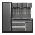 Superline PRO® Storage System with Stainless Steel Worktop 1.96m