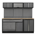 Superline PRO® Storage System with Pressed Wood Worktop 2.04m