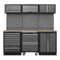 Superline PRO® Storage System with Pressed Wood Worktop 2.04m