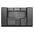 Superline PRO® Storage System with Stainless Steel Worktop 3.24m