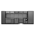 Superline PRO® Storage System with Stainless Worktop 4.92m