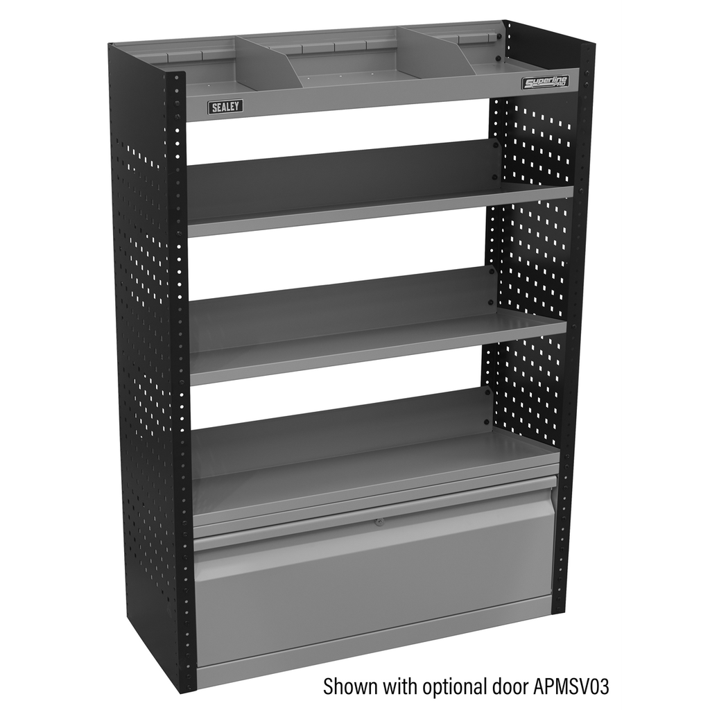 Superline PRO® Modular Slanted Shelf Van Storage Unit 925mm