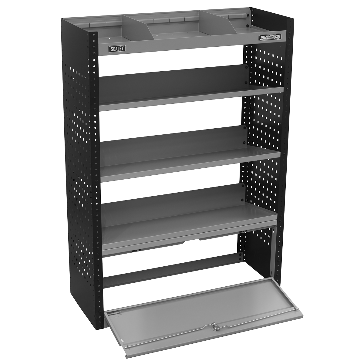 Superline PRO® Modular Slanted Shelf Van Storage System