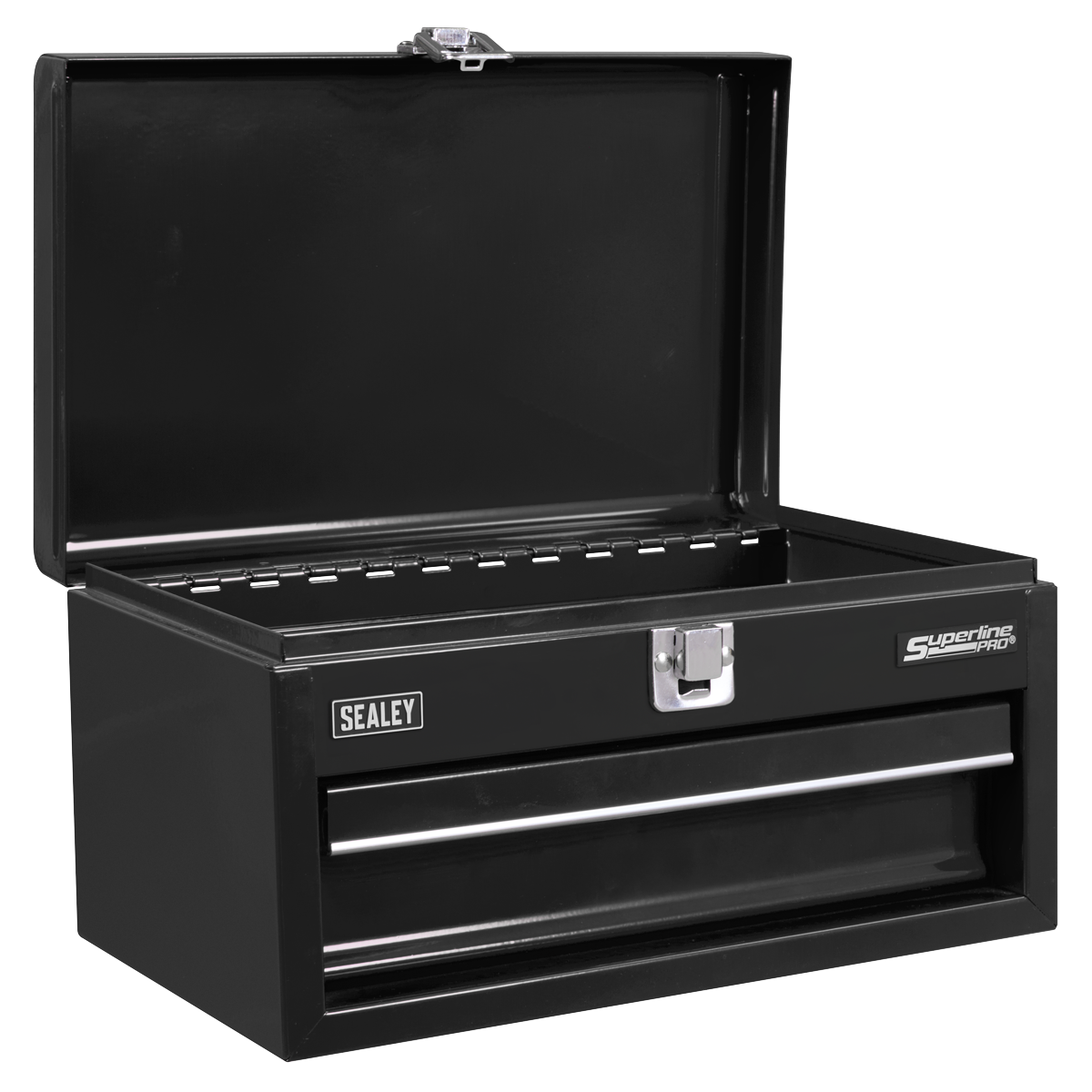 Superline Pro® Mini Toolbox with Drawer - Black