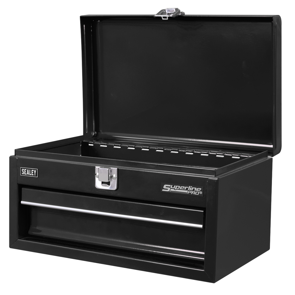 Superline PRO® Mini Toolbox with Drawer, Black (APMTB2)