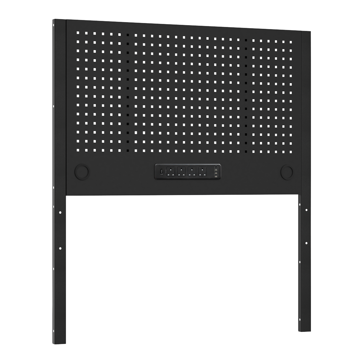 Superline PRO® Modular Pegboard Back Panel with Power Bar 1240mm (APMWB50PB)