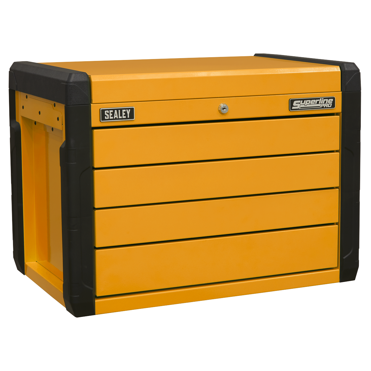 Superline PRO® Push-to-Open Topchest 4-Drawer - Orange