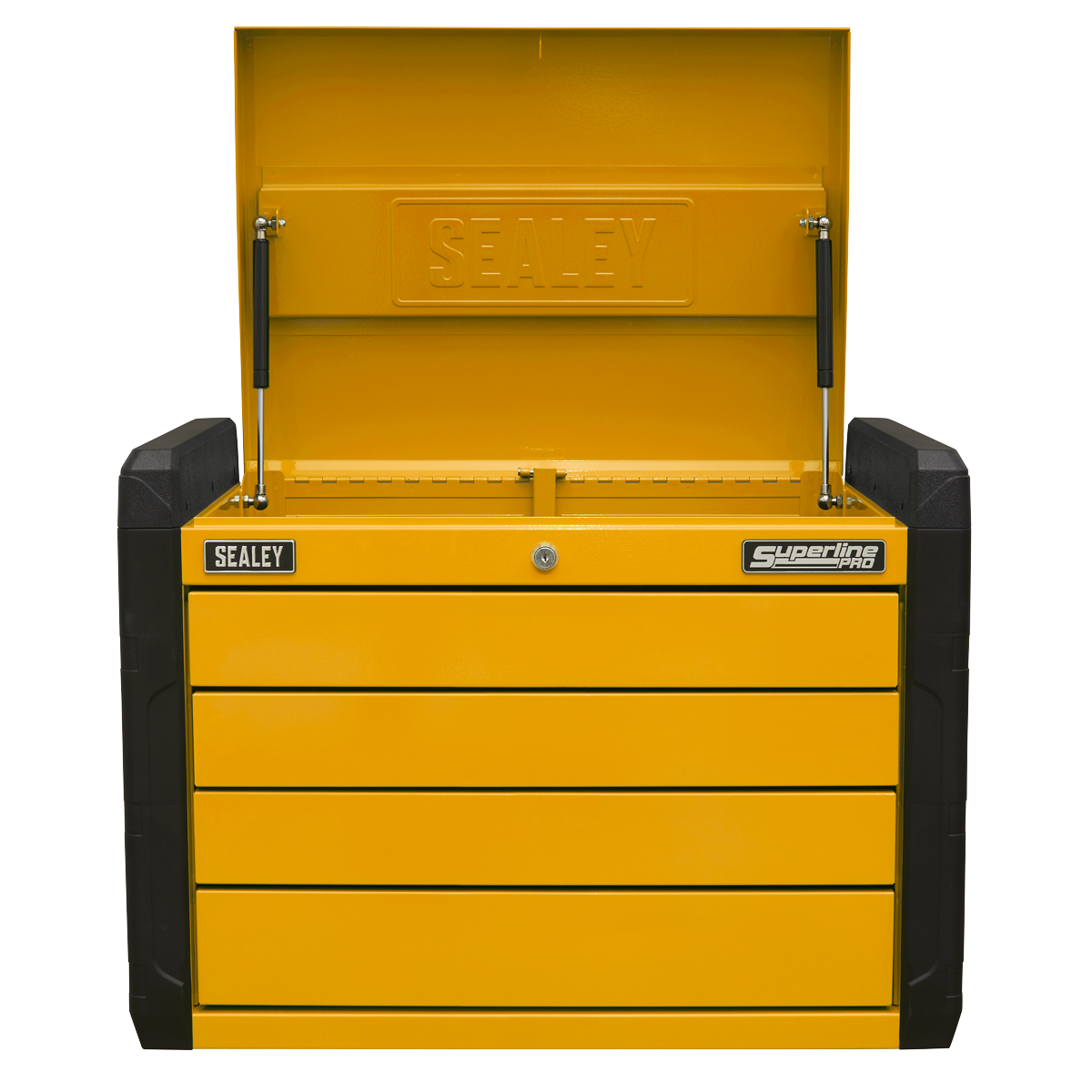 Superline PRO® Push-to-Open Topchest 4-Drawer - Orange
