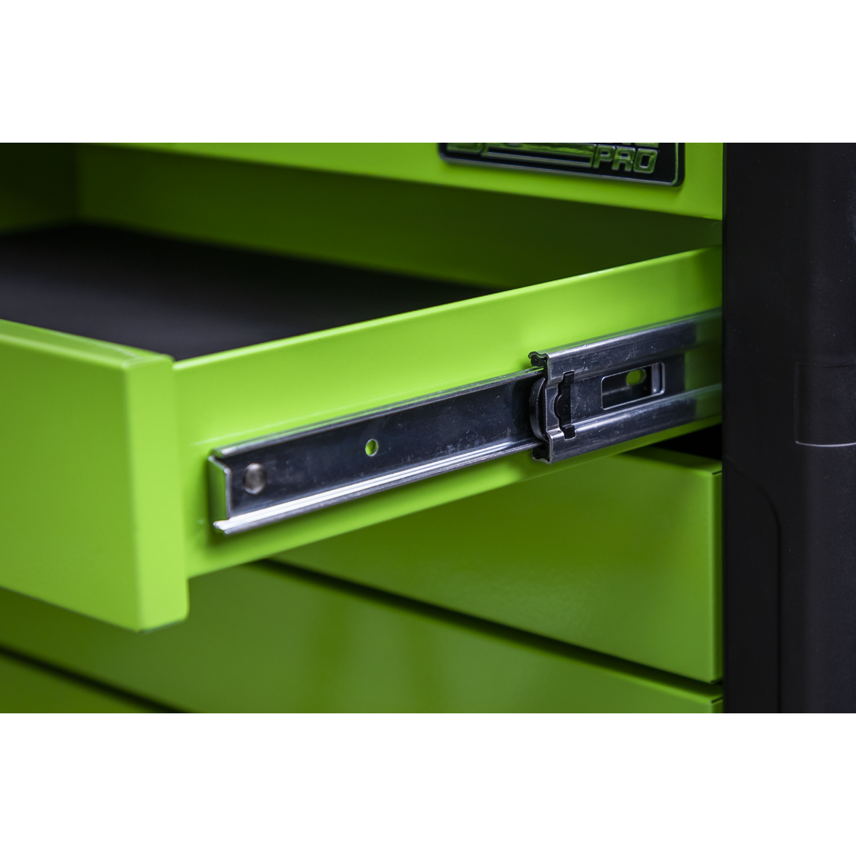 Superline PRO® Push-To-Open Topchest & Rollcab Combination 11 Drawer - Green