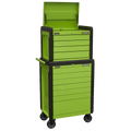 Superline PRO® Push-To-Open Topchest & Rollcab Combination 11 Drawer - Green