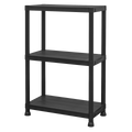 Plastic Racking Unit with 3 Shelves 25kg Capacity Per Level