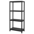 Plastic Racking Unit with 4 Shelves 25kg Capacity Per Level
