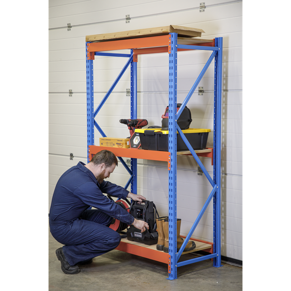 Heavy-Duty Shelving Unit with 3 Beam Set, 900kg Capacity Per Level (APR2701) (Factory Refurbished B)
