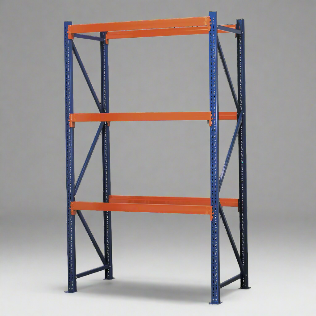 Heavy-Duty Shelving Unit with 3 Beam Set 900kg Capacity Per Level
