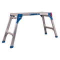 Folding Platform 2-Tread Aluminium - EN 131-4