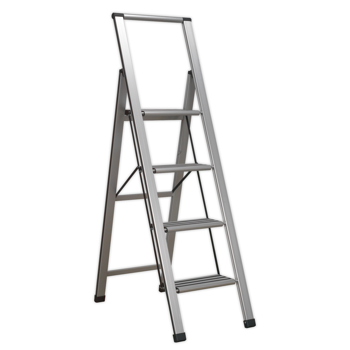Aluminium Professional Folding Step Ladder 4-Step 150kg Capa