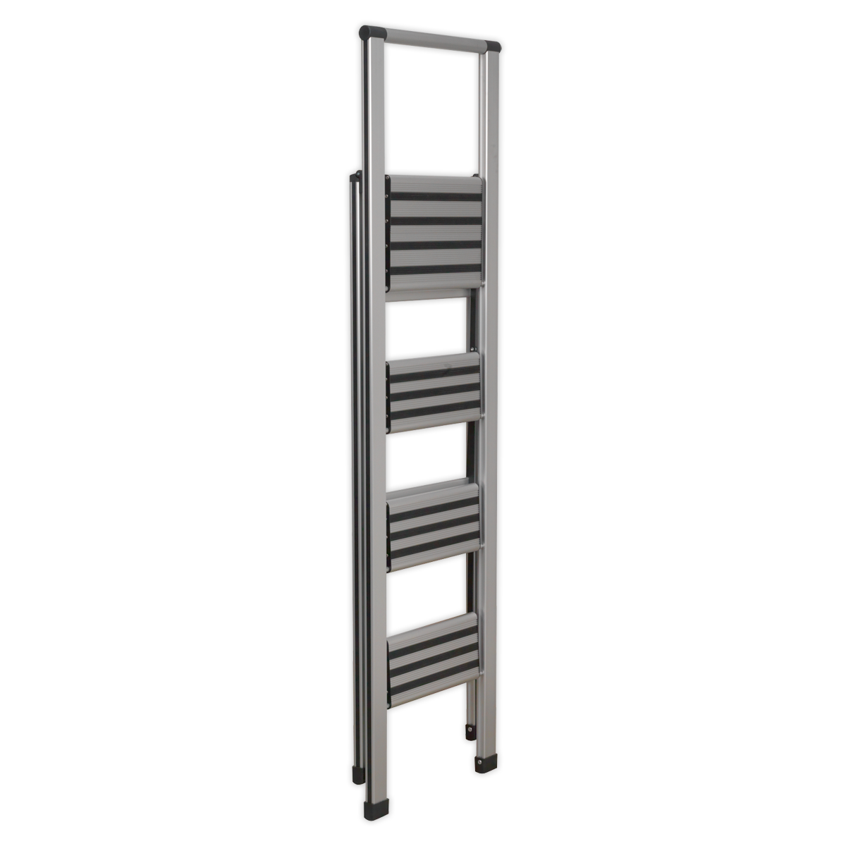 Aluminium Professional Folding Step Ladder 4-Step 150kg Capa