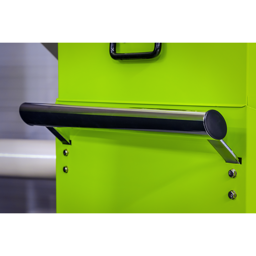 Superline PRO® Topchest, Mid-Box Tool Chest & Rollcab Combination 14 Drawer - Green