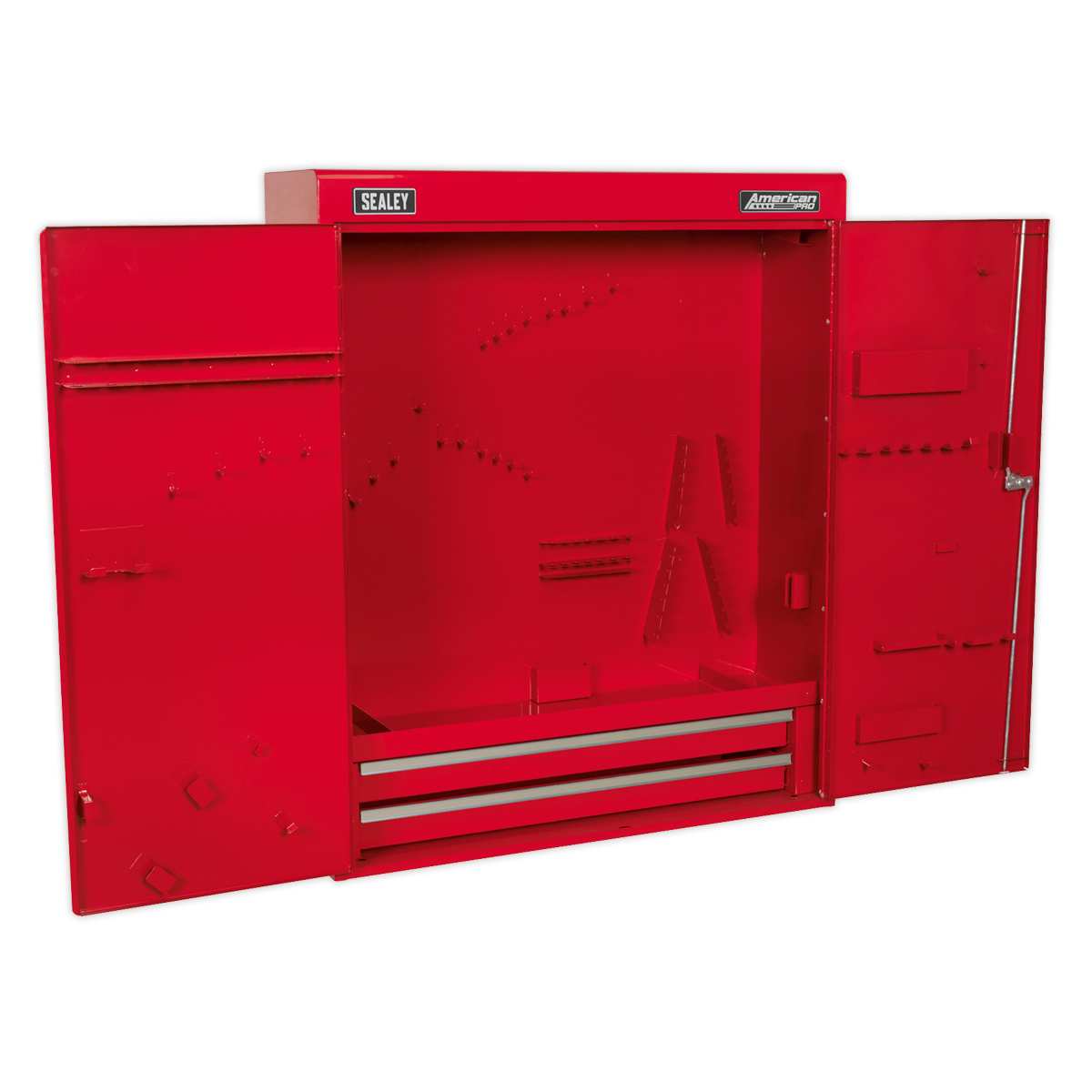 American PRO® Wall Mounting Tool Cabinet with 2 Drawers