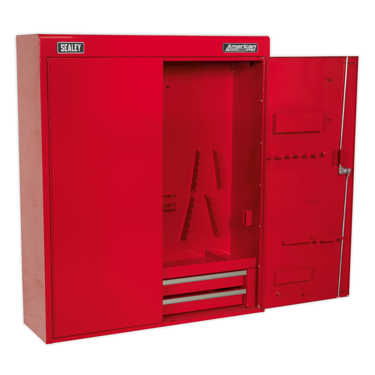 American PRO® Wall Mounting Tool Cabinet with 2 Drawers