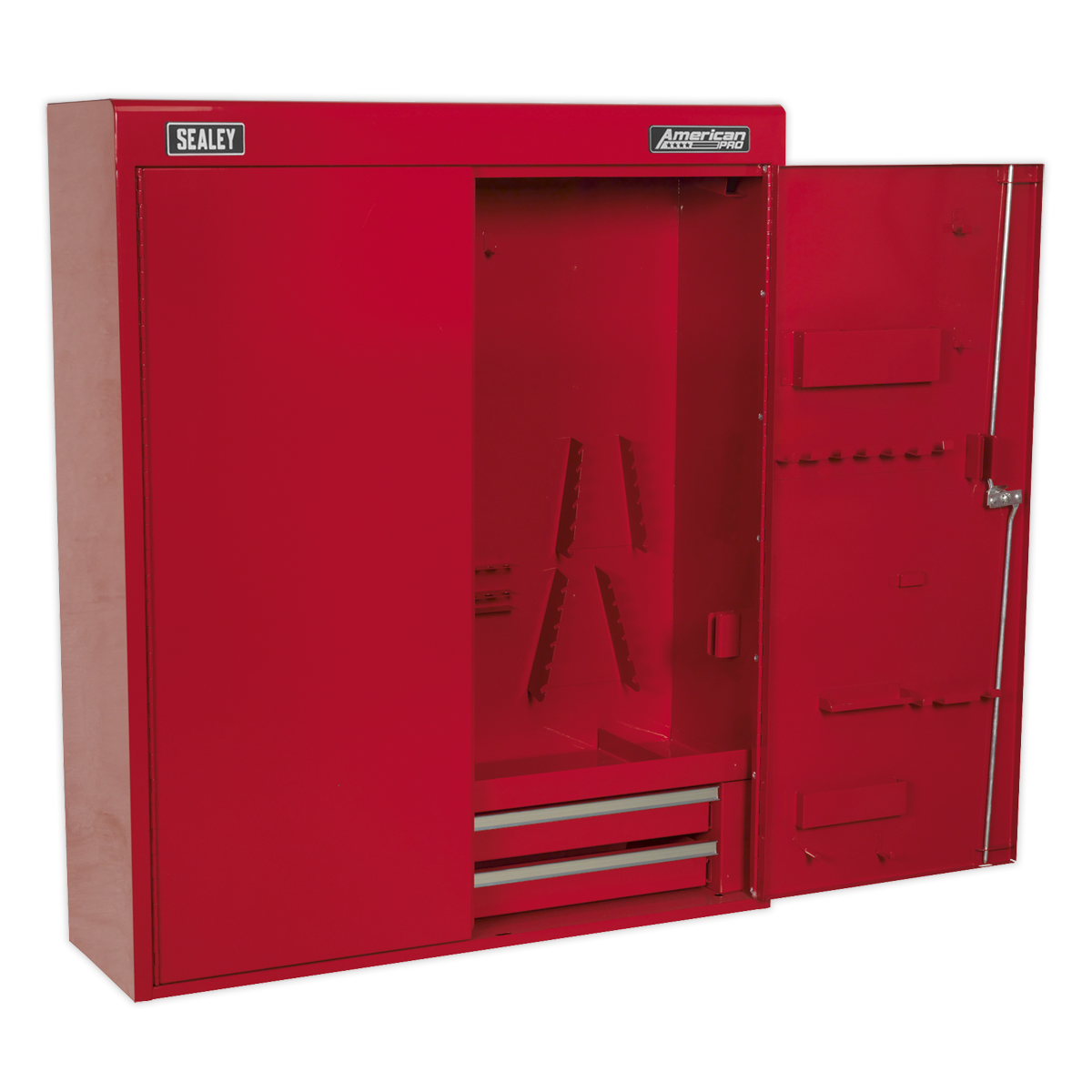 American PRO® Wall Mounting Tool Cabinet with 2 Drawers