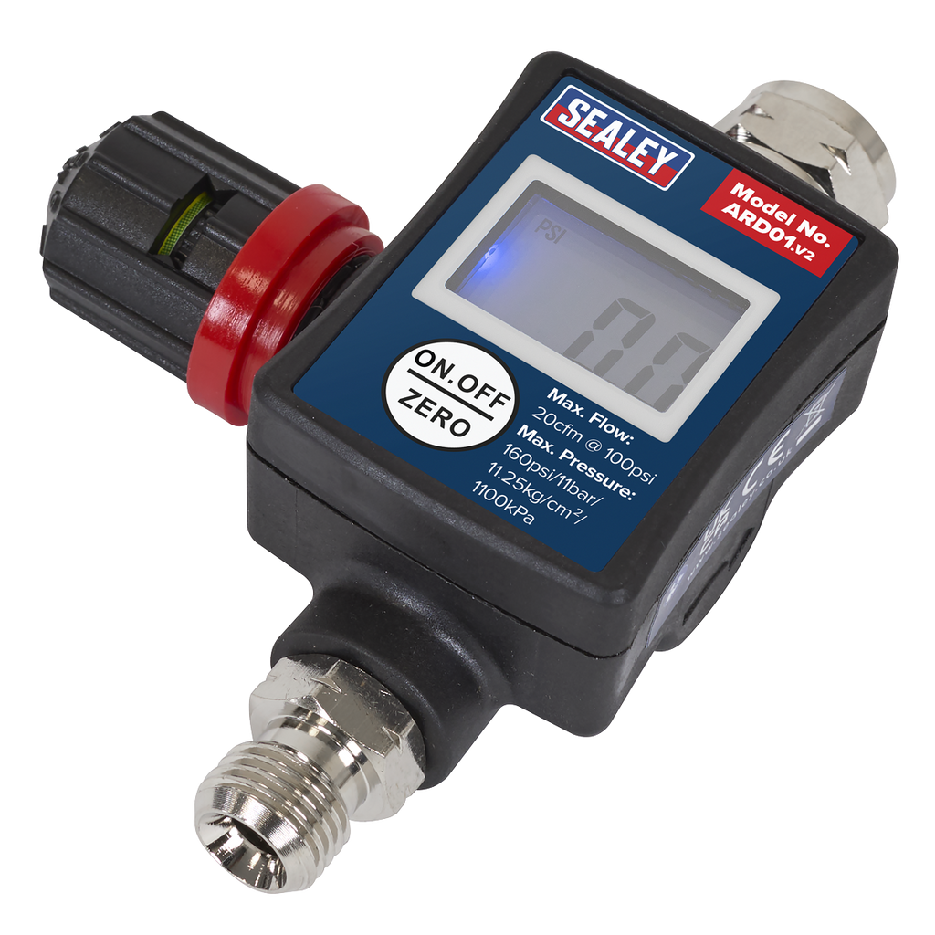 On-Gun Digital Pressure Regulator/Gauge
