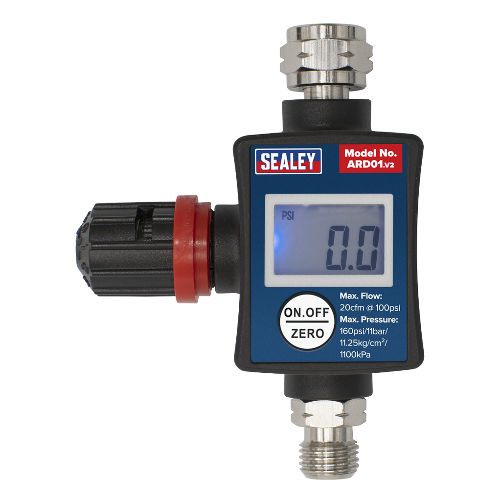 On-Gun Digital Pressure Regulator/Gauge