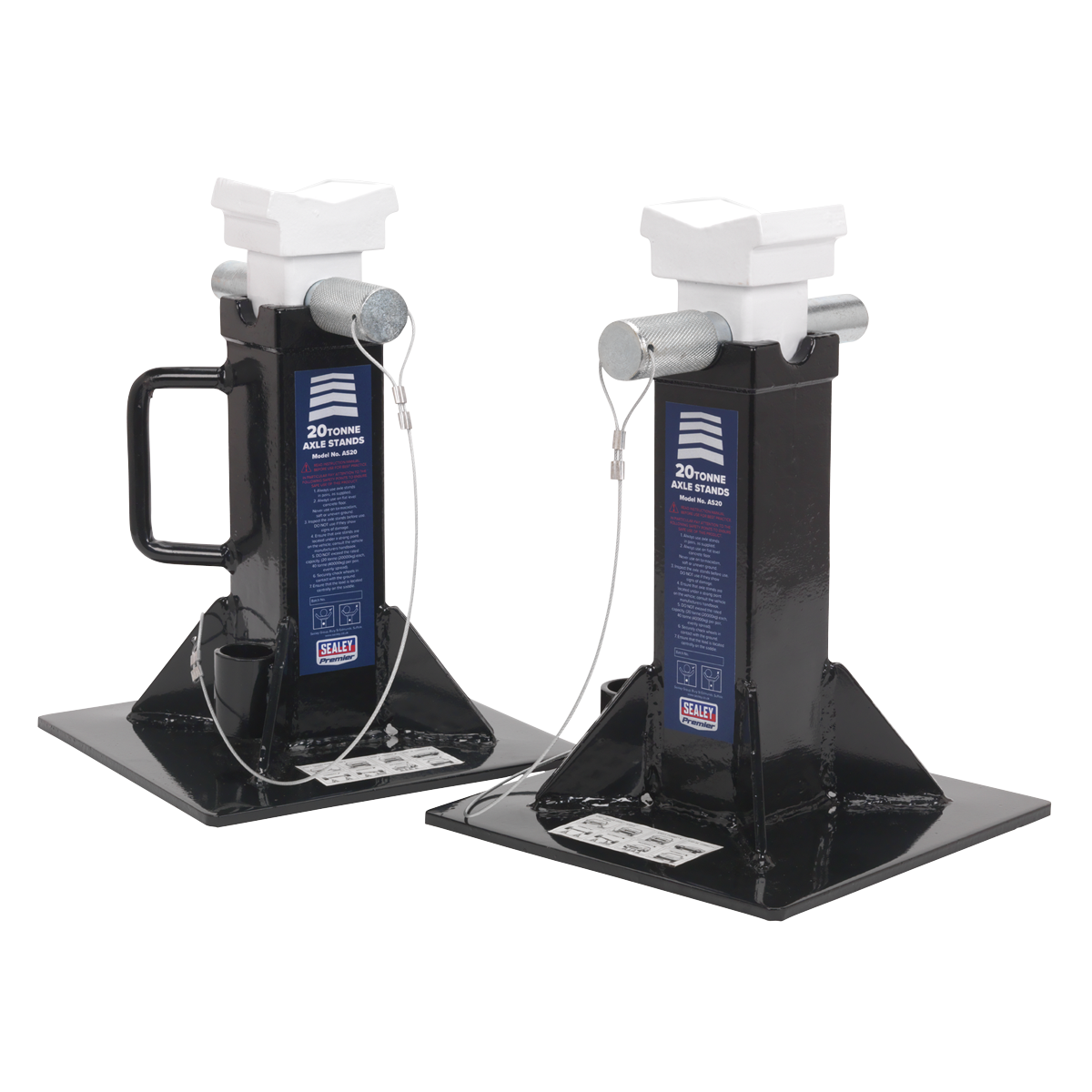 Premier Axle Stands (Pair) 20 Tonne Capacity per Stand