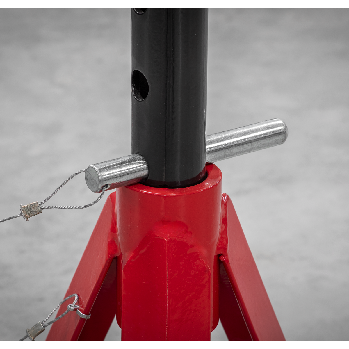 Axle Stands, 5 Tonne Capacity per Stand, Red (AS5000)