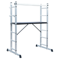Scaffold Ladder 4-Way Aluminium - EN 131
