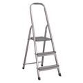 Step Ladder 3-Tread Aluminium - EN 131