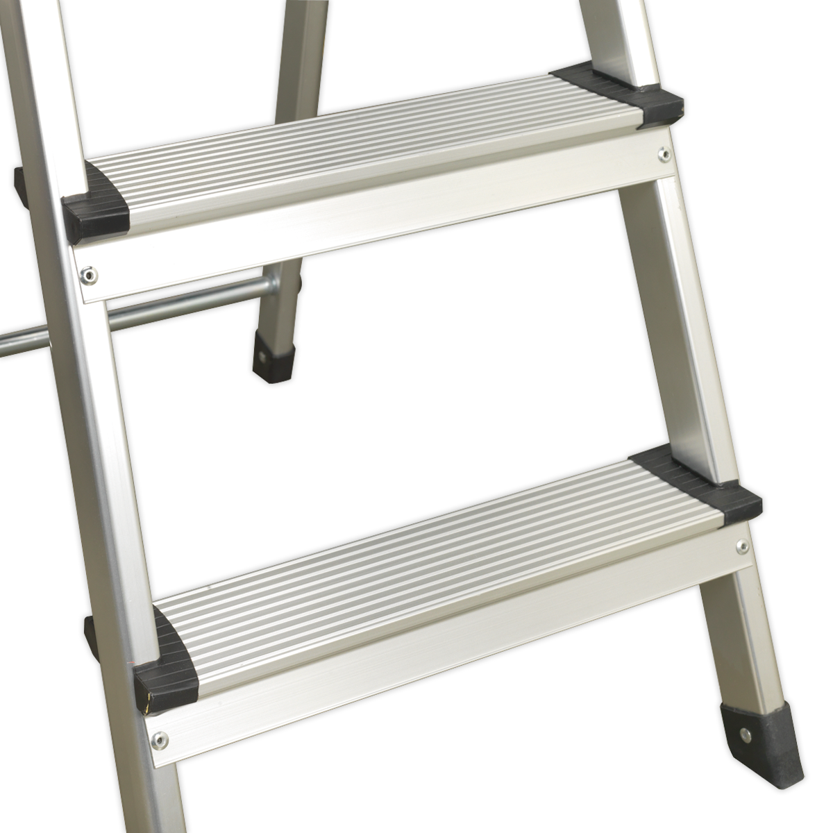 Step Ladder 3-Tread Aluminium - EN 131