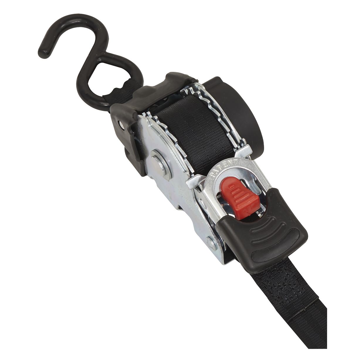 Sealey ATD25301 Auto Retractable Ratchet Tie Down Strap 600kg 25mm x 3mtr