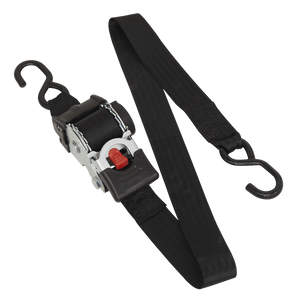 Sealey ATD50301 Auto Retractable Ratchet Tie Down Strap 1500kg 50mm x 3mtr
