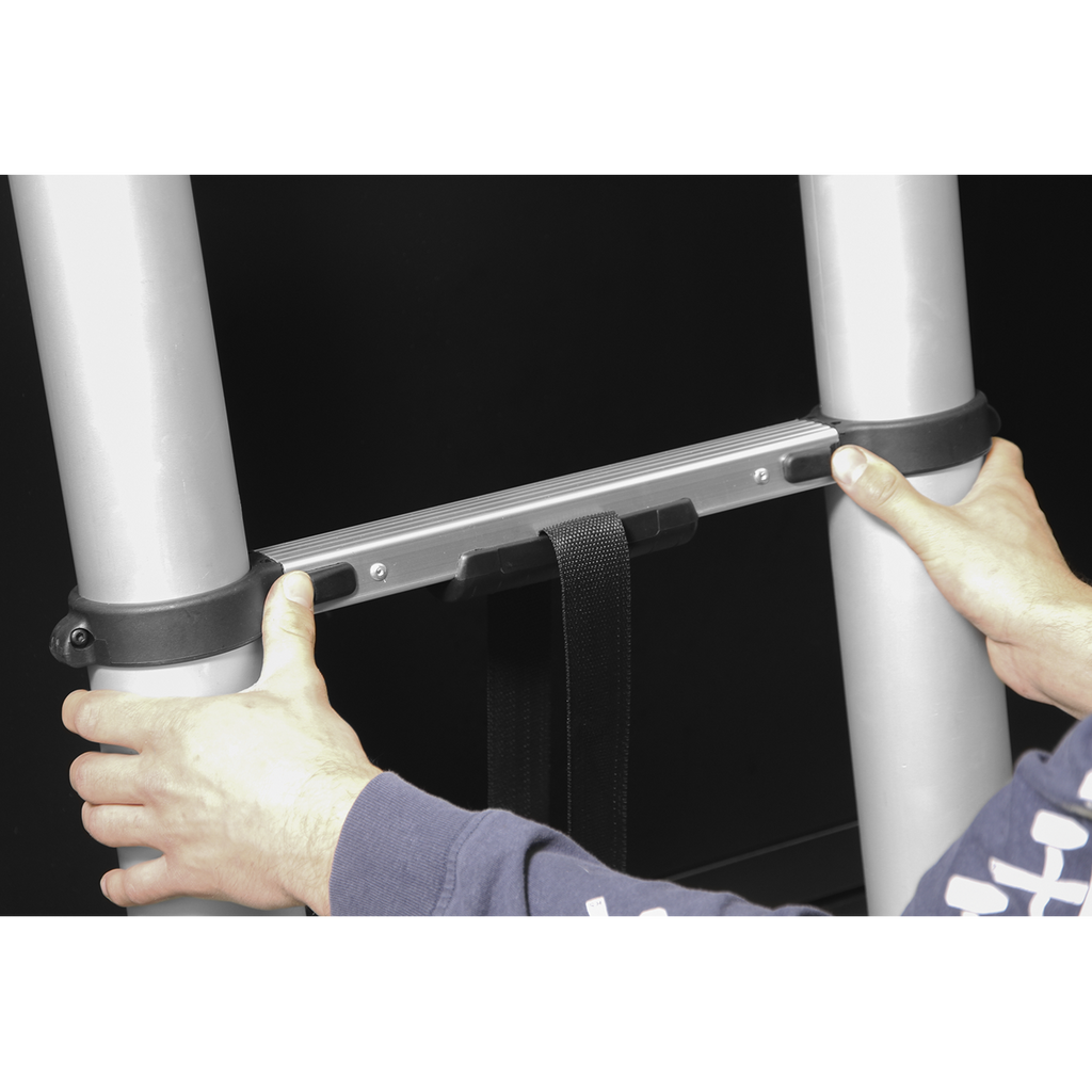 Telescopic Ladder 9-Tread Aluminium - EN 131