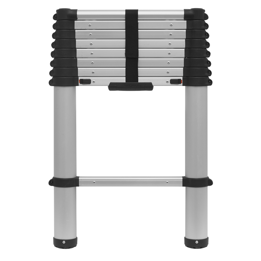 Telescopic Ladder 9-Tread Aluminium - EN 131