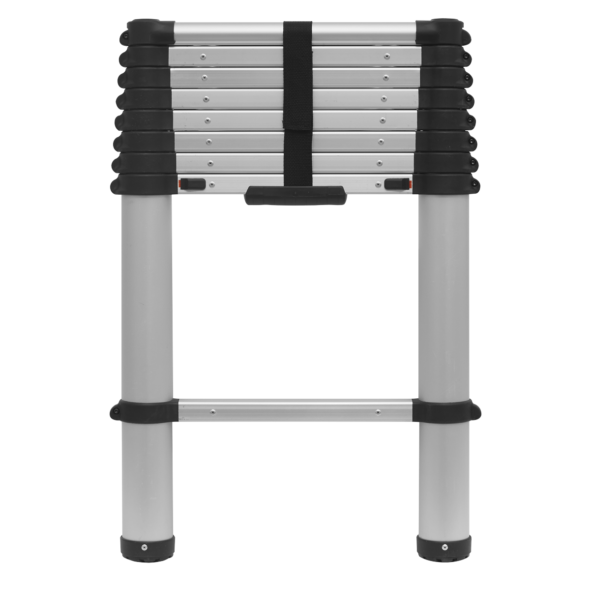 Telescopic Ladder 9-Tread Aluminium - EN 131