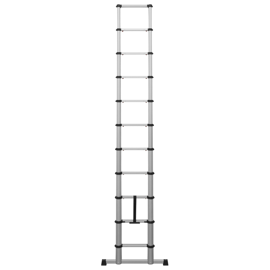 Aluminium Professional Telescopic Ladder 11-Tread - EN 131