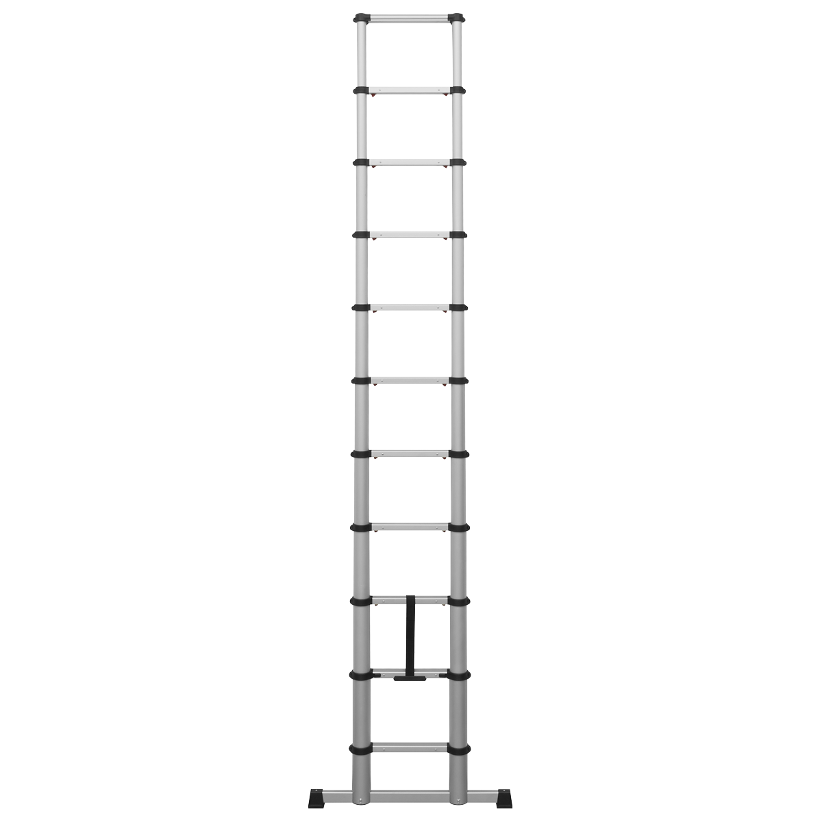 Aluminium Professional Telescopic Ladder 11-Tread - EN 131