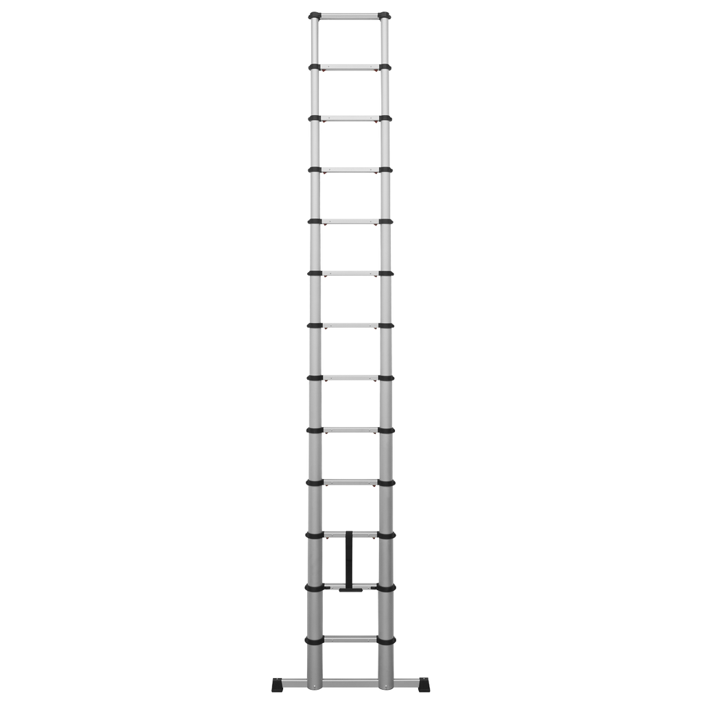 Aluminium Professional Telescopic Ladder 13-Tread - EN 131