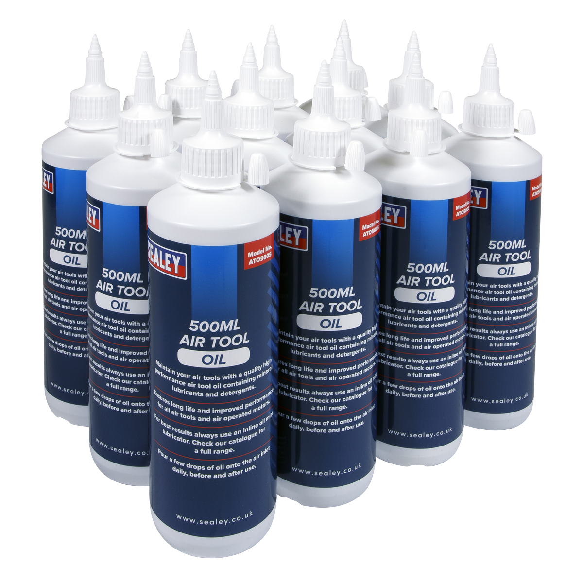 Air Tool Oil 500ml - Pack of 12