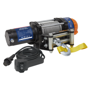 ATV/Quad Recovery Winch 2040kg (4500lb) Line Pull 12V