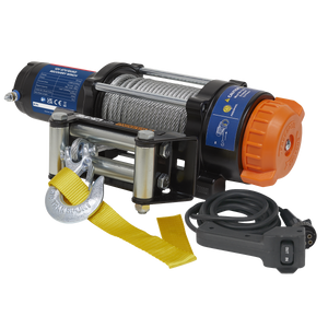 ATV/Quad Recovery Winch 2040kg (4500lb) Line Pull 12V
