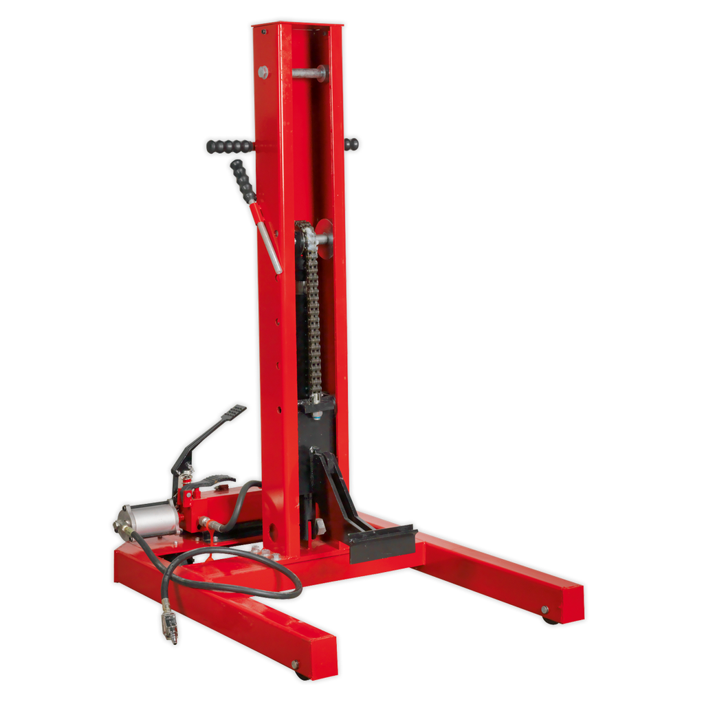 Air/Hydraulic Vehicle Lift with Foot Pedal 1.5 Tonne